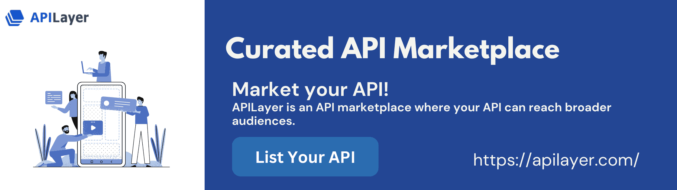 CTA Banner: APILayer Marketplace