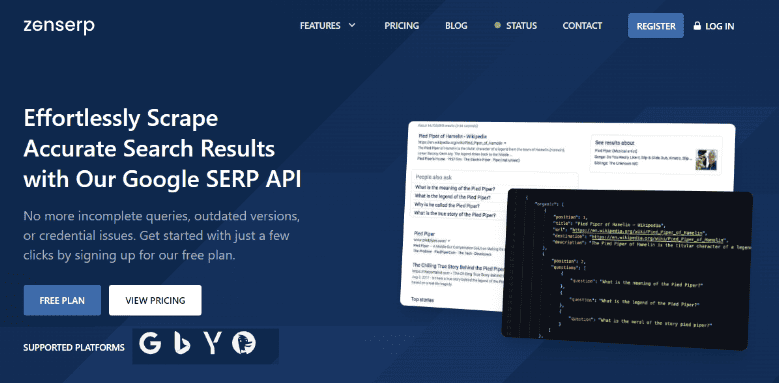 Zenserp Google Search API