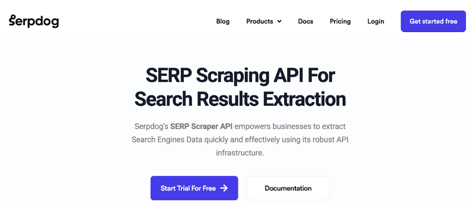 Serpdog API - Alternative SERP API